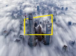 Shanghai city fog